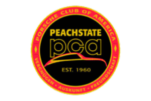 Peachstate Porsche Club of America Autocross Logo