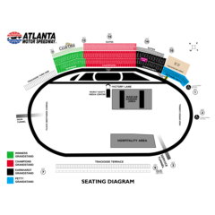 Atlanta Motor Speedway Seating Chart