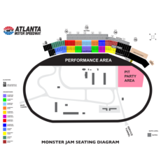 2024 Monster Jam Seating Chart