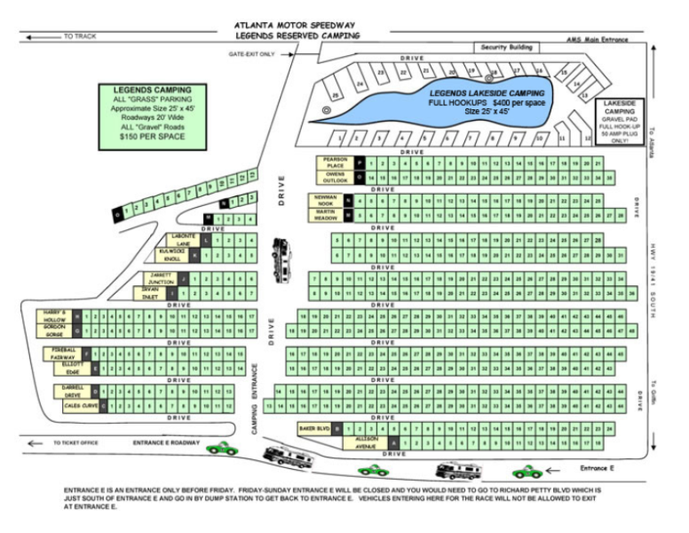 Maps | NASCAR | Atlanta Motor Speedway