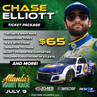 Chase Elliott Ticket Package