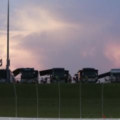 Trackside camping at AMS.