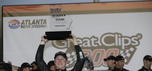...with John Hunter Nemechek winning the NASCAR Camping World Truck Series event to cap off the day!