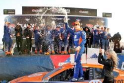 Brad Keselowski captured his second Atlanta Motor Speedway win in Sunday's Folds of Honor QuikTrip 500.
