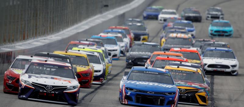 NASCAR racing at Atlanta Motor Speedway