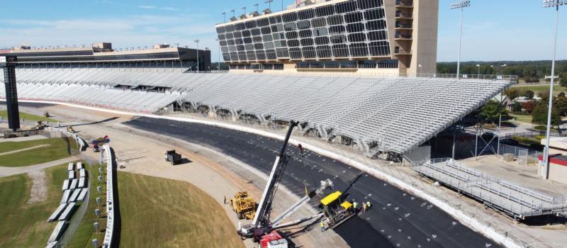 Atlanta Motor Speedway paving