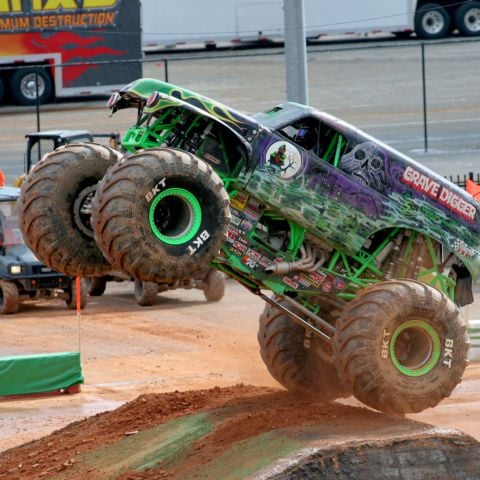 Grave Digger at AMS