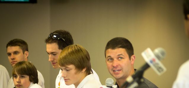 Reed Sorenson won Thursday Thunder division championships in 1998, 1999 and 2001.