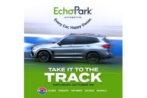 EchoPark Take it to the Track Logo