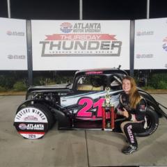 Round 7 Semi-Pro feature winner - Ashton Whitener