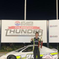 Round 5 Outlaws feature winner - Bailey North