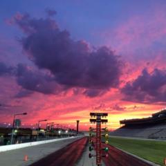 Sunsets At Atlanta Motor Speedway