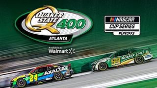 Quaker State 400 available at Walmart