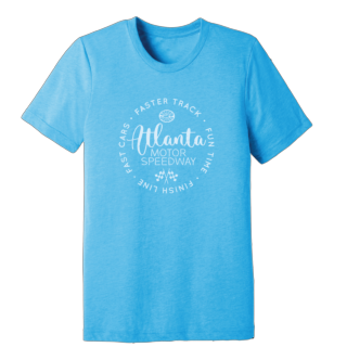 AMS LADY VINTAGE TEE Blue