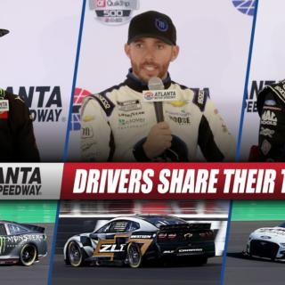 NASCAR Cup Series drivers Kurt Busch, Ross Chastain, and Chris Buescher share their thoughts on the new Atlanta Motor Speedway and their expectations for its upcoming races.  \n\nMarch 2022 tickets: https://www.atlantamotorspeedway.com/tickets/folds-of-honor-quiktrip-500/\nJuly 2022 tickets: https://www.atlantamotorspeedway.com/tickets/quaker-state-400-presented-by-walmart/\nInsiders Club package (featuring tickets to every NASCAR race at AMS): https://www.atlantamotorspeedway.com/tickets/insiders-club/\nCamping options: https://atlantamotorspeedway.com/camping/