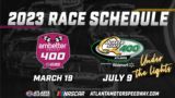 Two thrilling races - including the return of Atlanta's night race - in 2023!